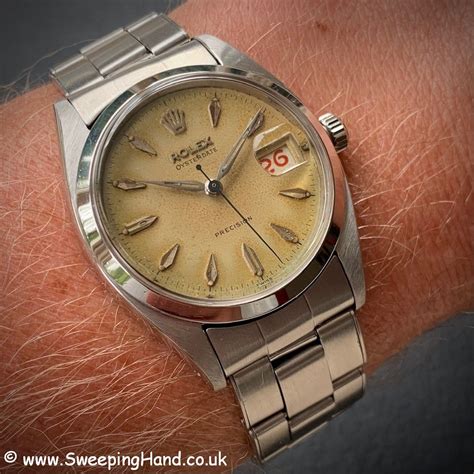 1950's rolex oysterdate precision|Rolex oysterdate price.